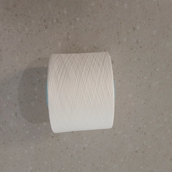 Fio de poliéster branco fabricante de fibra de poliéster virgem