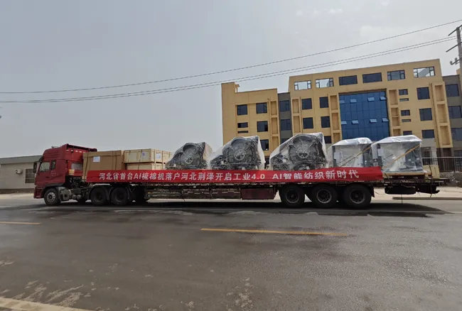 1ª Máquina de Carding AI Alemã de Hebei na Jingze Textile